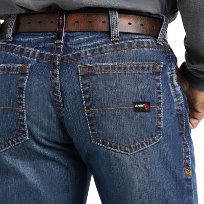 Image showing  Men's Relaxed Fit Low-Rise FR M3 Loose Basic Straight Leg Jeans