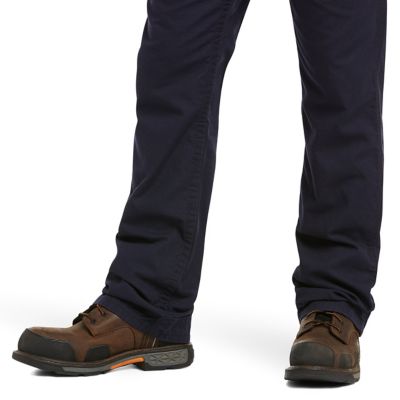 Image showing 3 th Ariat Men's FR Flame-Resistant Relaxed Fit M4 Workhorse Bootcut Work Pants