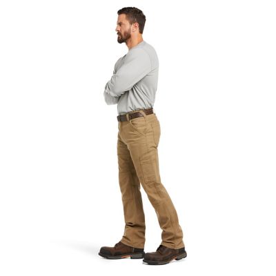 Image showing  Men's Flame-Resistant Straight Fit M5 DuraLight Stretch Canvas Work Pants