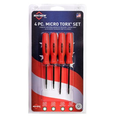 Mayhew 4 pc. Micro Torx Screwdriver Set