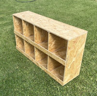 Image showing 7 th Zylina 8-Compartment Best Rest Nesting Box 4 x 2 Wood