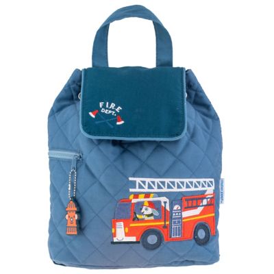 Stephen Joseph Quilted Backpack Firetruck, SJ100111B