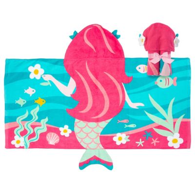 Stephen Joseph Hooded Towel Mermaid