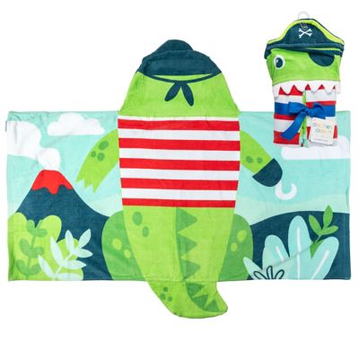 Stephen Joseph Hooded Towel Dino Pirate