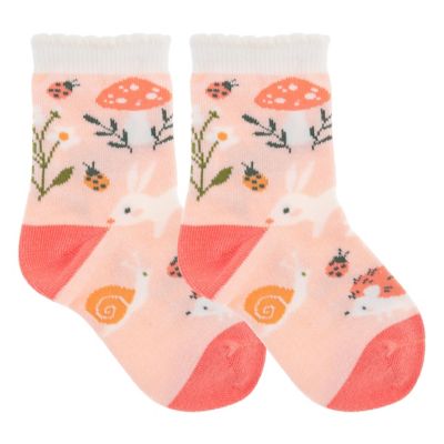Stephen Joseph Toddler Socks Strawberry Fields