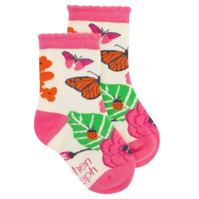 Stephen Joseph Toddler Socks Butterfly