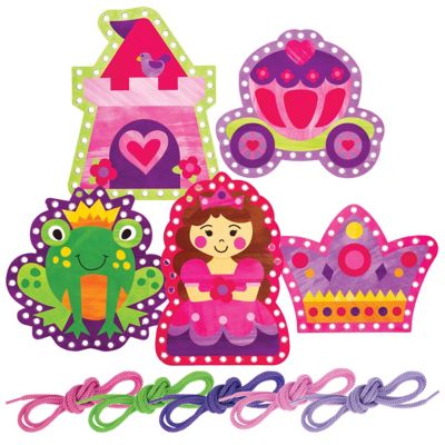 Stephen Joseph Lacing Cards Princess Castle, SJ106704