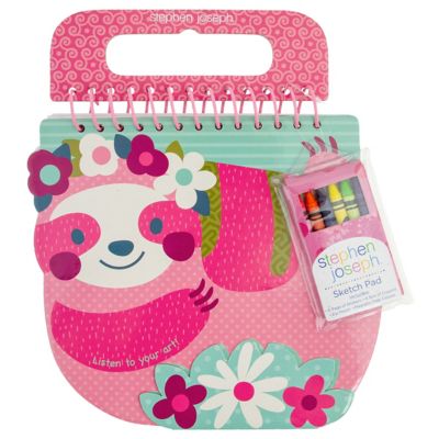 Stephen Joseph Shaped Sketch Pad Sloth, SJ107610