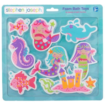 Stephen Joseph Foam Bath Toy Mermaid