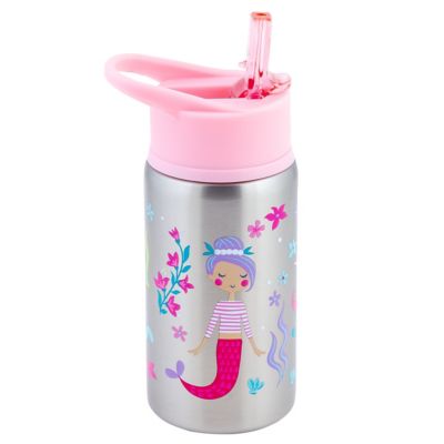 Stephen Joseph Stainless Steel Water Bottle Mermaid