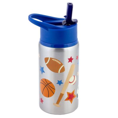Stephen Joseph Stainless Steel Water Bottle Sports