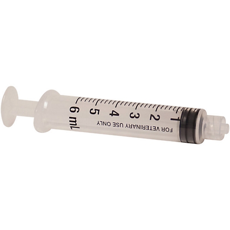 Ideal Instruments Luer Lock Disposable Syringe, 6cc at Tractor