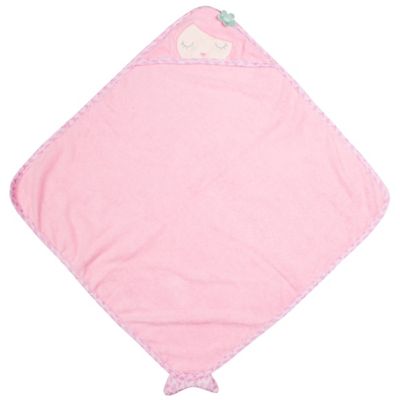 Stephen Joseph Hooded Baby Bath Towel Mermaid