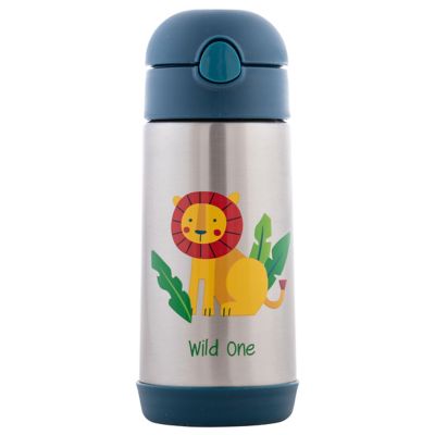 Stephen Joseph Double Wall Stainless Steel Bottles Zoo