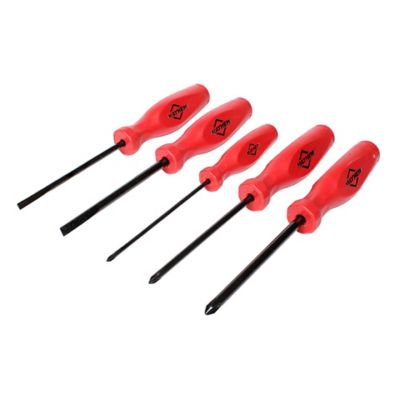 Image showing  5 pc. Slotted & Phillips Screwdriver Set