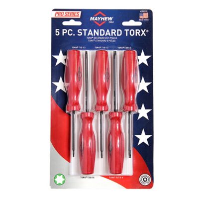 Image showing  5 pc. Standard Torx Screwdriver Set