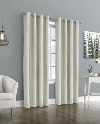 Thermaplus Ethan Jacquard Grommet Curtain Panel