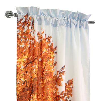 Image showing  Photo Real Pole Top Curtain Panel Pair