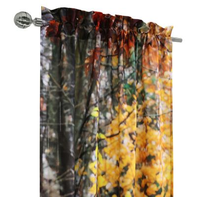 Image showing  Photo Real Pole Top Curtain Panel Pair