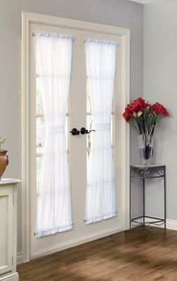 Thermavoile Rhapsody Lined Rod Pocket Curtain Door Panel