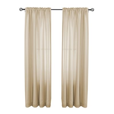 Image showing  Rhapsody Lined Rod Pocket Curtain Panel