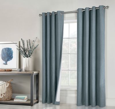 Thermaplus Ventura Grommet Curtain Panel Pair