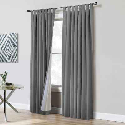 Thermaplus Ventura Tab Top Curtain Panel Pair