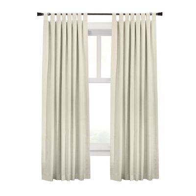Image showing 1 th Thermaplus Ventura Tab Top Curtain Panel Pair