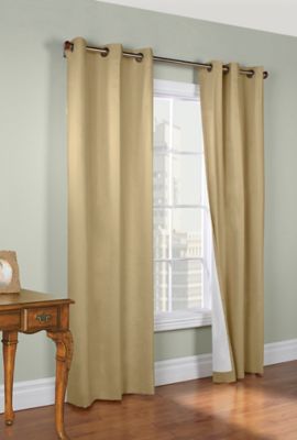 Image showing 4 th Thermalogic Weathermate Grommet Curtain Panel Pair