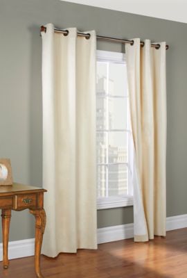 Image showing 5 th Thermalogic Weathermate Grommet Curtain Panel Pair