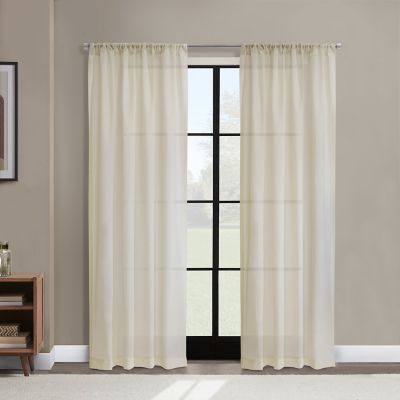 Thermasheer Weathershield Pole Top Curtain Panel