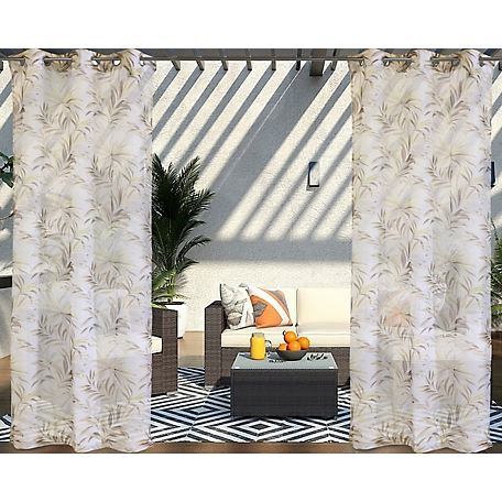 Outdoor Decor by Commonwealth Antigua Grommet Curtain Panel