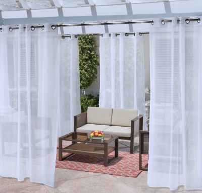 Outdoor Decor by Commonwealth No Se'Em Grommet Curtain Panel