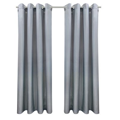 Image showing  Seascapes Grommet Curtain Panel Pair