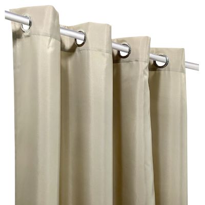 Image showing  Seascapes Grommet Curtain Panel Pair