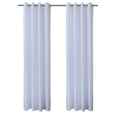Image showing  Seascapes Grommet Curtain Panel Pair