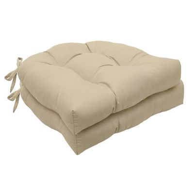 Image showing  Tufted Chair Pad Pack of 2