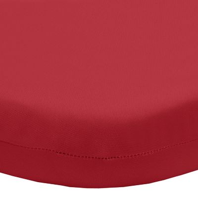 Image showing  Ruby Red Outdoor Lounger Cushion 22 x 73 in., Solid Red