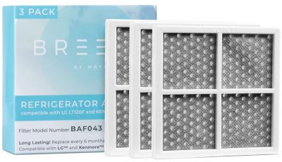 MAYA Breeze Lt120F Air Filter Replacement Compatible With: 9918 795 and Large ADQ73214404 LMXS30776S 3 pk., BAF343