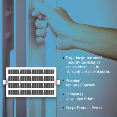 Image showing  Fresh Whirlpool W10311524 Air1 Replacement Refrigerator Air Filters, 2-Pack