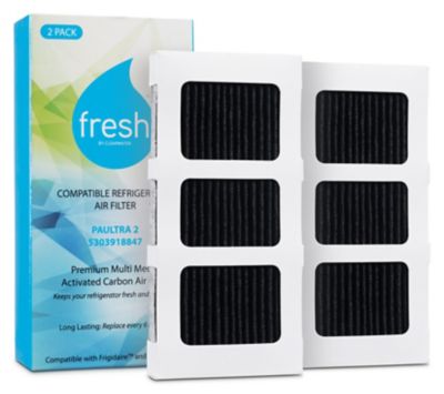 Mist Fresh Paultra2 Frigidaire Refrigerator Air Filter Replacement Compatible with Pureair Ultra 2 242047805 2 pk., CWFF214