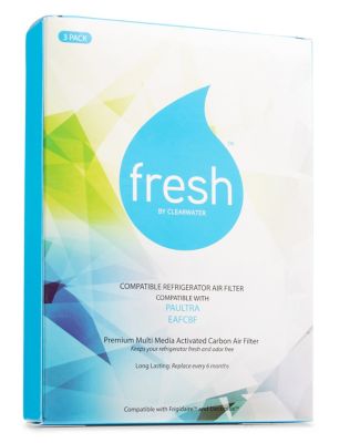 Image showing  Fresh Replacement Frigidaire Pure Air Ultra PA ultra Electrolux Eafcbf Air Filter, 3-Pack
