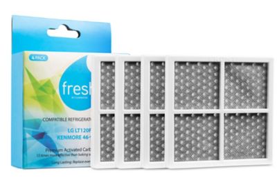 Mist Large Lt120F Air Filter Replacement Compatible With: Kenmore Elite 9918 795/Large Adq73214404 Lmxs30776S 4 Pack /Fresh