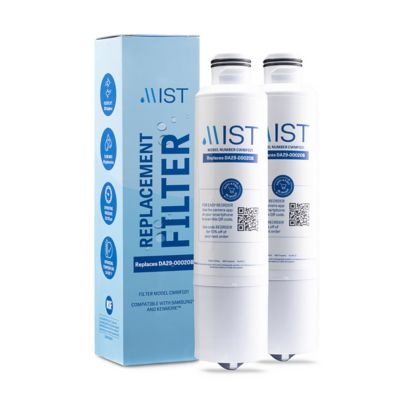 Mist Samsung Water Filter Replacement. Compatible Samsung Models: Da29-00020B-1 Haf-Cin/Exp Rf263Beaesr 2 pk., CWMF221