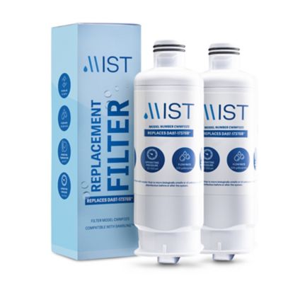 Mist Water Filter Replacement Compatible With: Samsung HAF-QIN Rf23M8070SR HAF-QIN/Exp DA97-08006C 2 pk., CWMF223