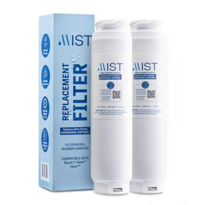 Mist Water Filter Replacement for Bosch Ultra Clarity 644845 Haier 0060820860 Miele Kwf1000 2 pk., CWMF251