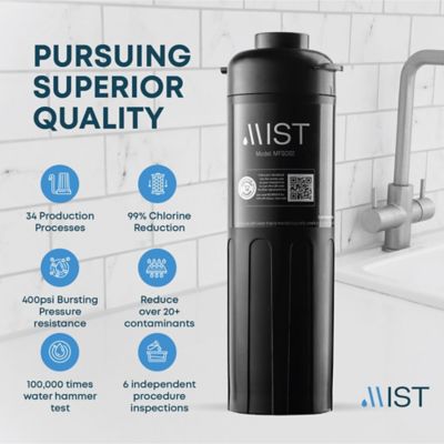 Image showing  Under Sink Water Filter System, Certified By IAMPO, 20,000 gal. Capacity