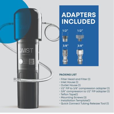 Image showing  Under Sink Water Filter System, Certified By IAMPO, 20,000 gal. Capacity