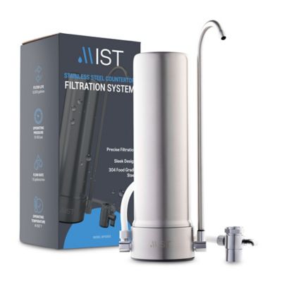 Mist Countertop Filtration System with 5 Stage Filtration in Stainless Steel 8000 gal. Capacity, MFS093