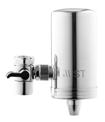 Image showing  Faucet Filtration System in Stainless Steel, Activated Carbon Fiber, 320 gal. Capacity